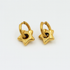 Twinkle Star Hoops