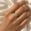 Aaranya Baguette Trio Mangalsutra Ring