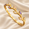 Amara Multicolor Leaf Kada