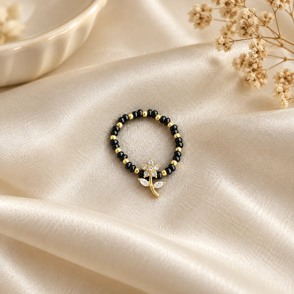 Avni Floral Mangalsutra Ring