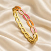 Candy Pop Enamel Gold Kada