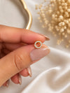 Celina Crystal Circle Ball Back Stud