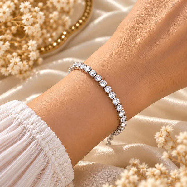 Classic Solitaire Tennis Bracelet