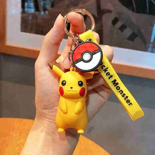 Pikachu 3d keychain