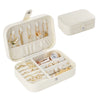 Travel Jewellery Organizer Box - Elegant Storage Case for Accessories (Random Color)