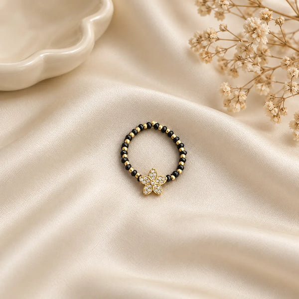 Kiara Bloom Mangalsutra Ring