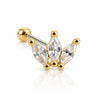 Marquise Trio Ball Back Stud