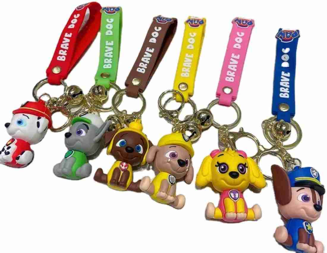 Brave Dog 3D keychain