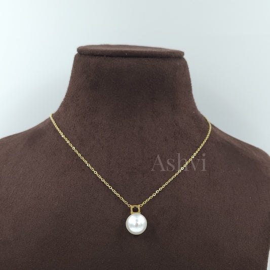 Pearl Diamond Necklace 