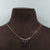 Dangling Pearl Necklace Black