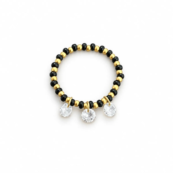 Riya Triple Drop Mangalsutra Ring