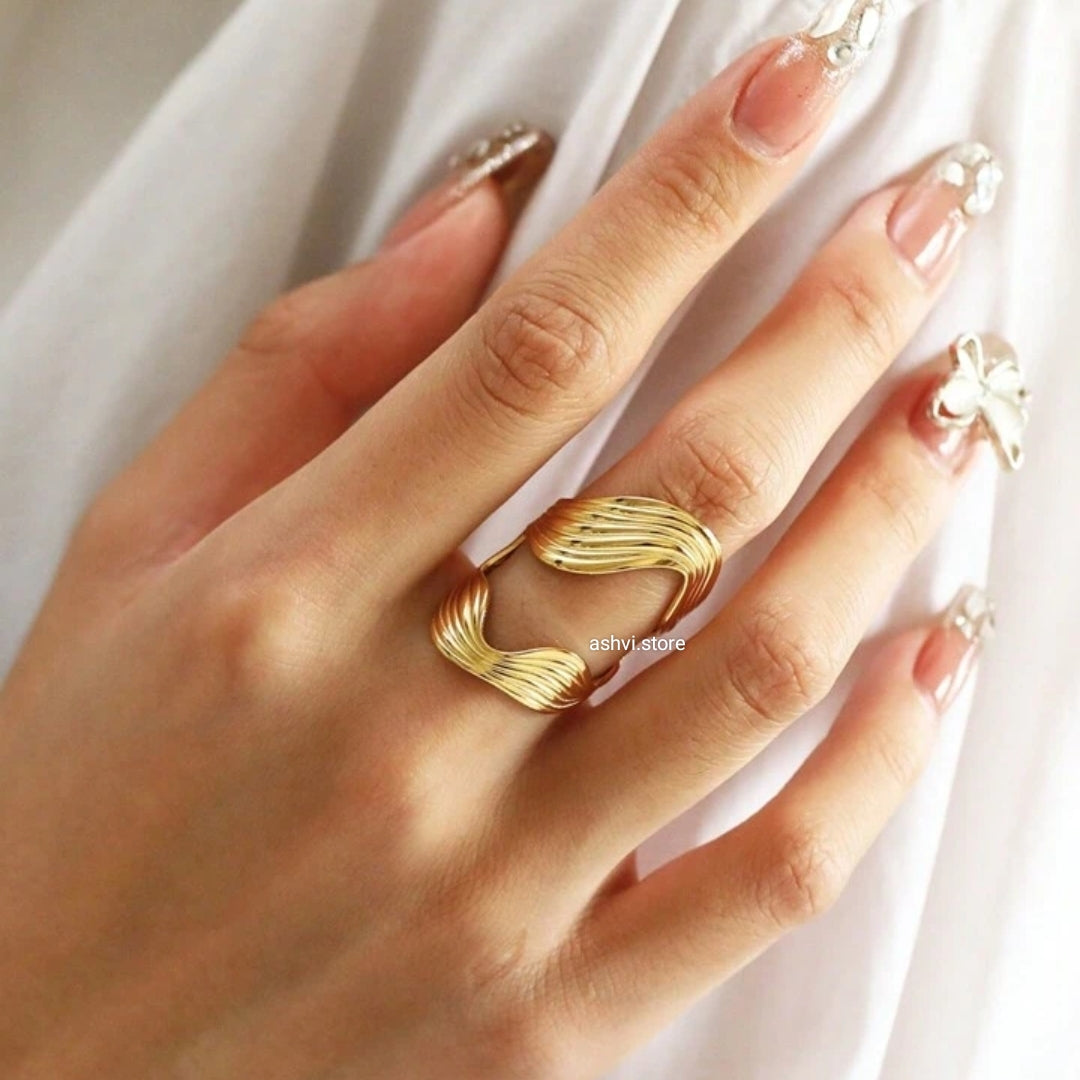 Open FingerStacking Knuckle Ring