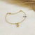 Oval Wire Charm Bracelet