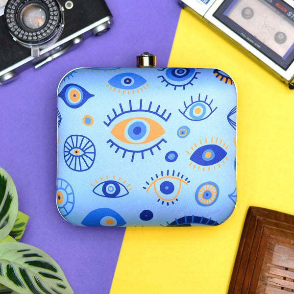Evil eye Square Clutch