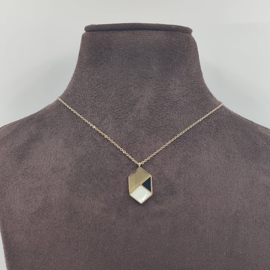 Hexagon Shape Necklace