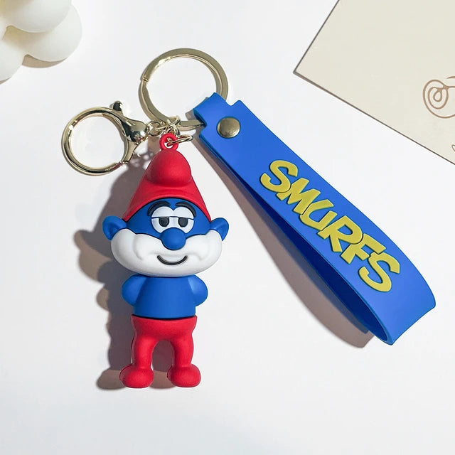 Smurfs 3d keychain