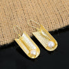Gold toned Drop Earrings