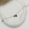 Oval Stone Anklet