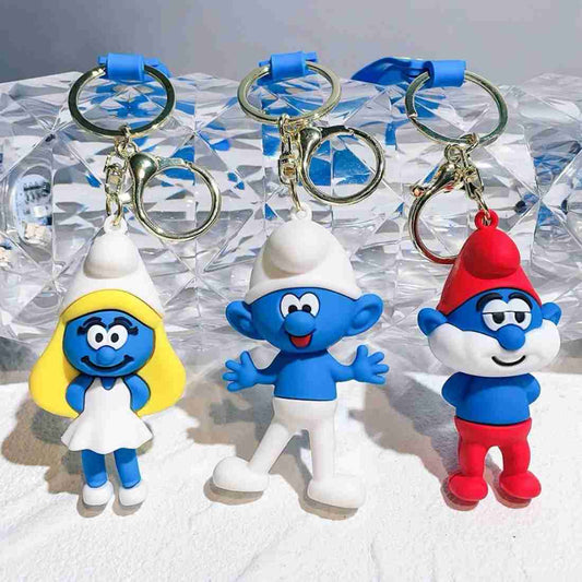 Smurfs 3d keychain