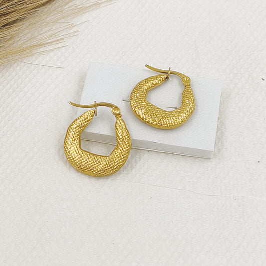 Tradition mesh hoops Earrings