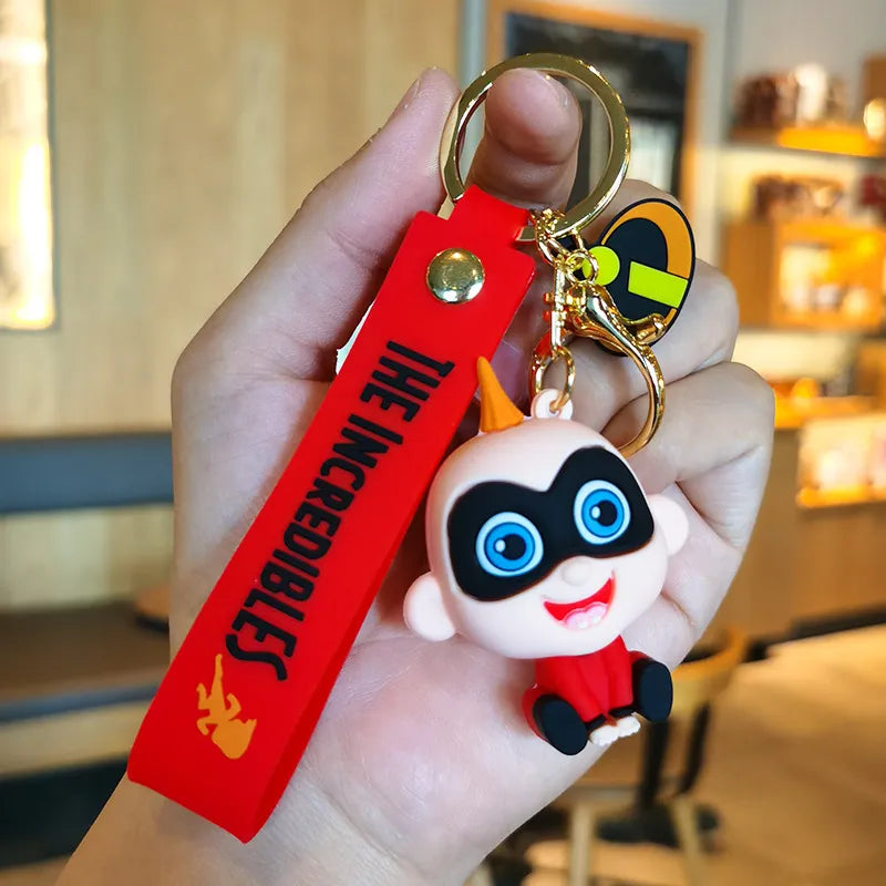 The Incredibles 3D Keychains