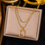 Molten Frame Necklace