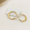 Triple Layer twist Hoops Earrings