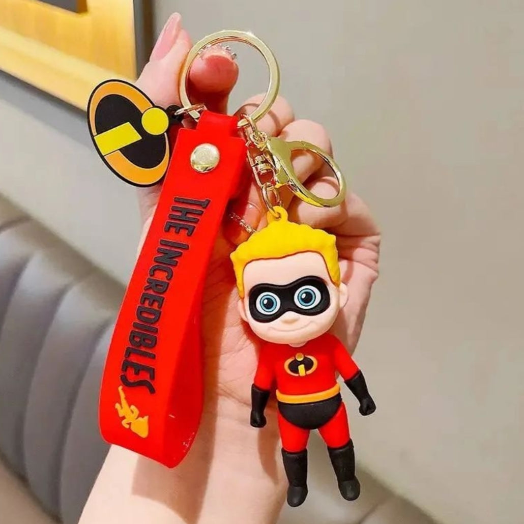 The Incredibles 3D Keychains