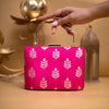 Leaf ethnic Handle Clutch