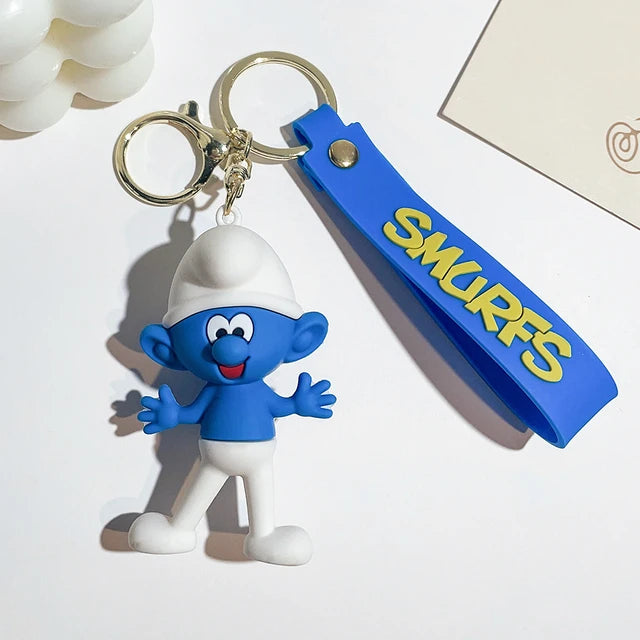 Smurfs 3d keychain