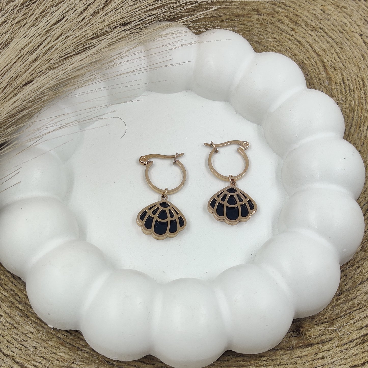 Butterfly Hoop Earrings