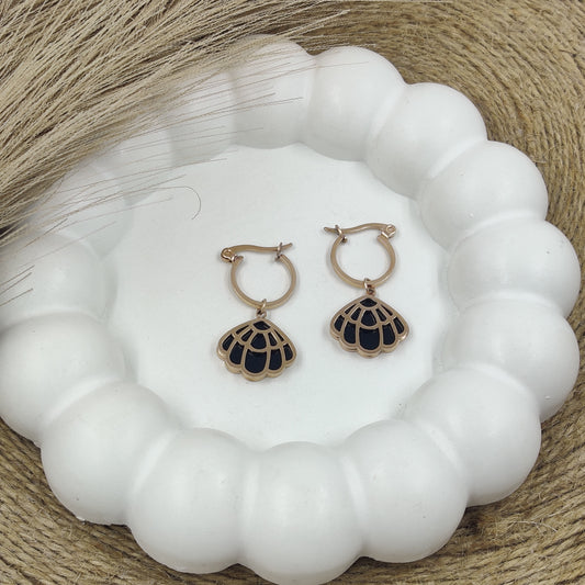 Butterfly Hoop Earrings