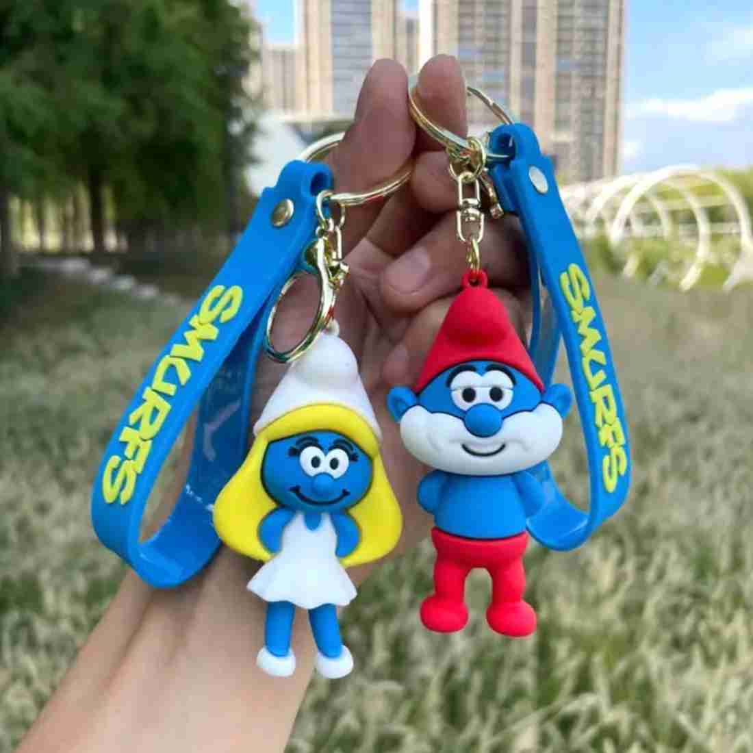 Smurfs 3d keychain