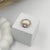 White Stone Ring