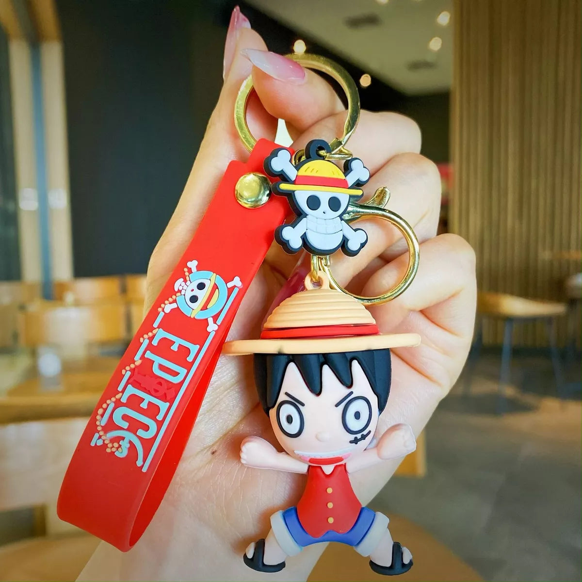 One Piece 3d keychain