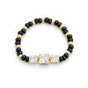 Trisha Square Stone Mangalsutra Ring